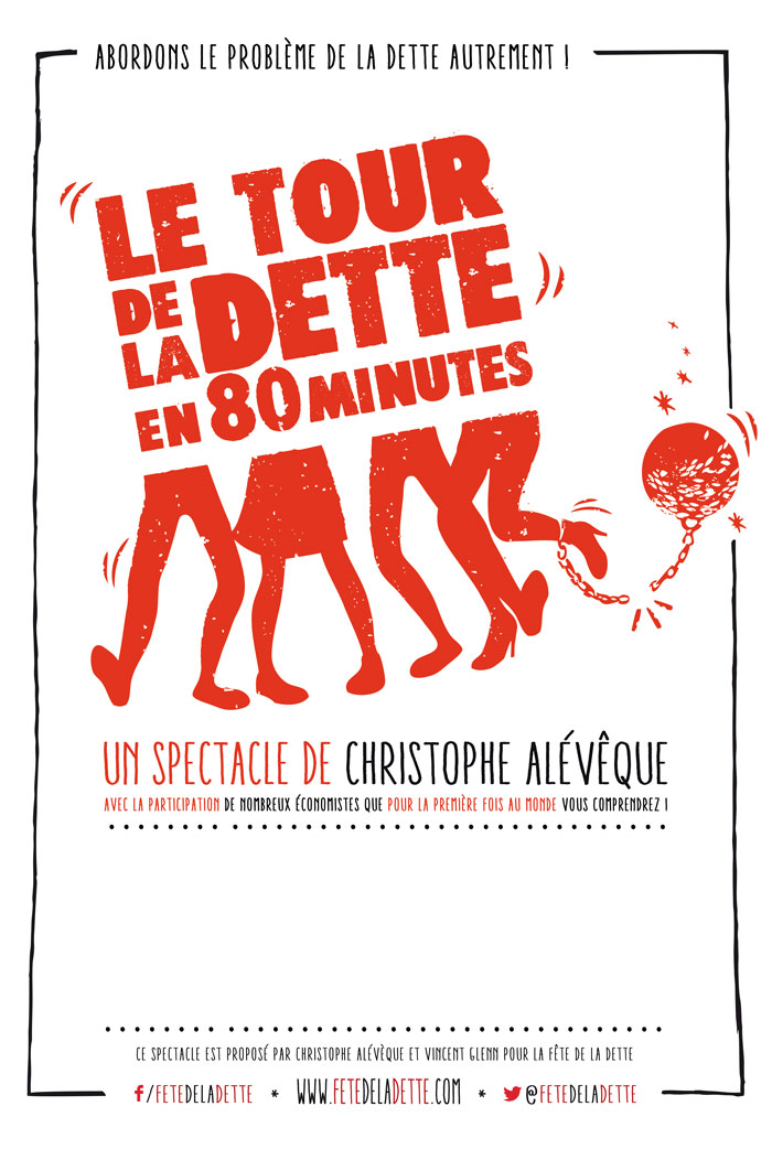 Les cogitations : Christophe Alévêque - Le tour de la dette en 80 minutes !