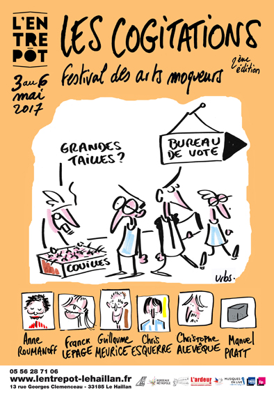 Les Cogitations - Festival des arts moqueurs - 2ème édition