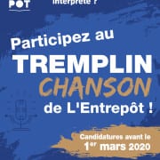 Tremplin Chanson de L'Entrepôt