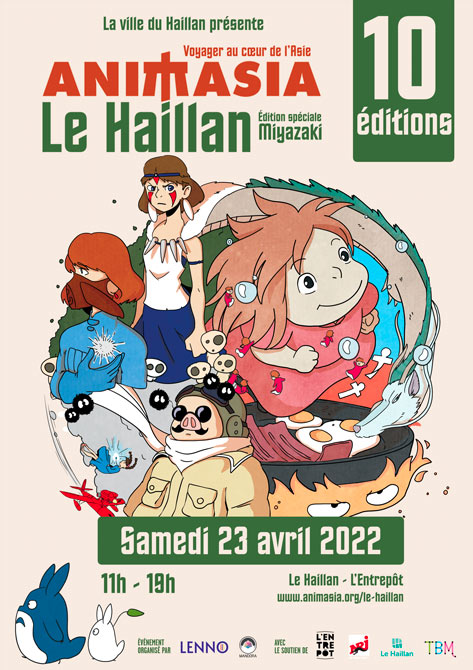 ANIMASIA LE HAILLAN #10ème édition - Samedi 23 avril